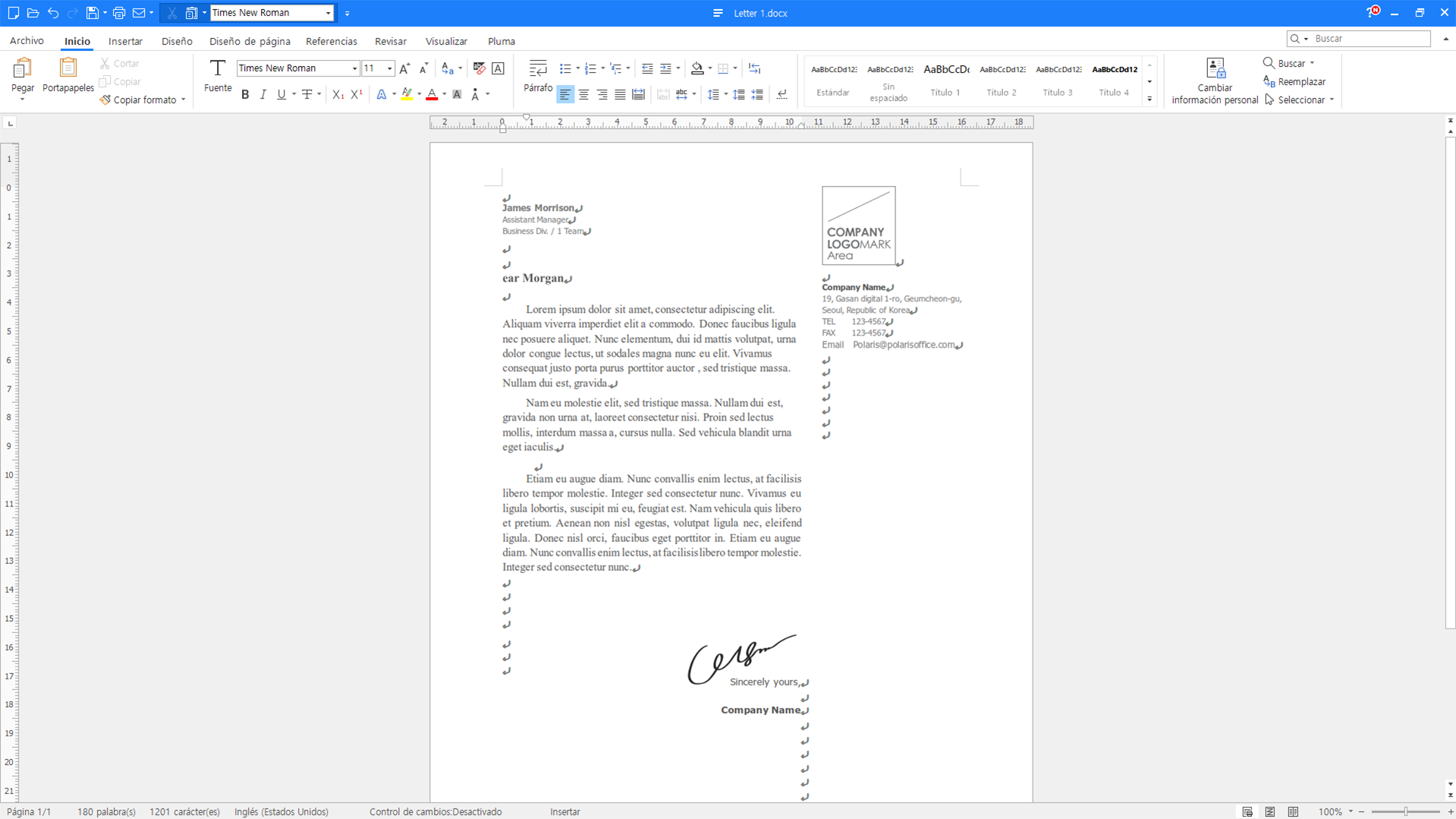 Polaris Office DOCX